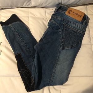 Tredstep denim breeches